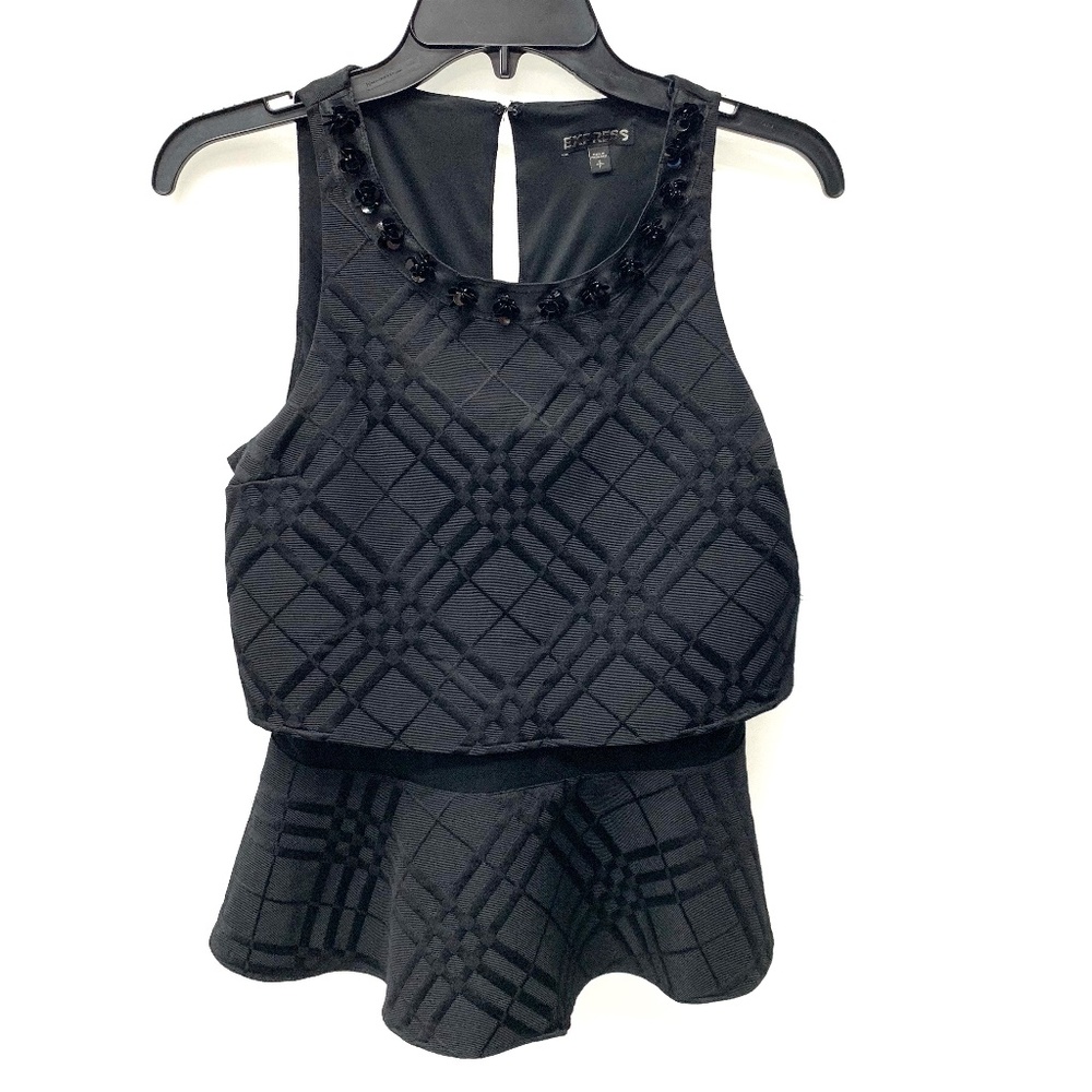 Express Black Dressy Top Size S